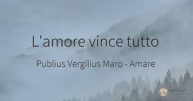 L'amore vince tutto